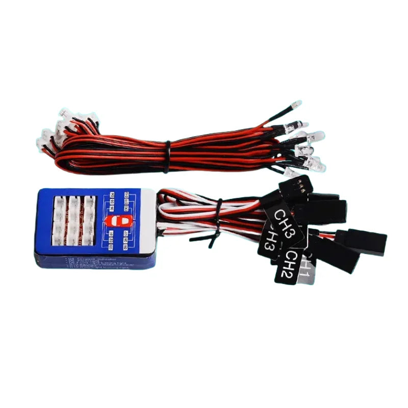 The remote control model car lamp group TAMIYA rc car lamp simulation linkage third channel controllable turn signal