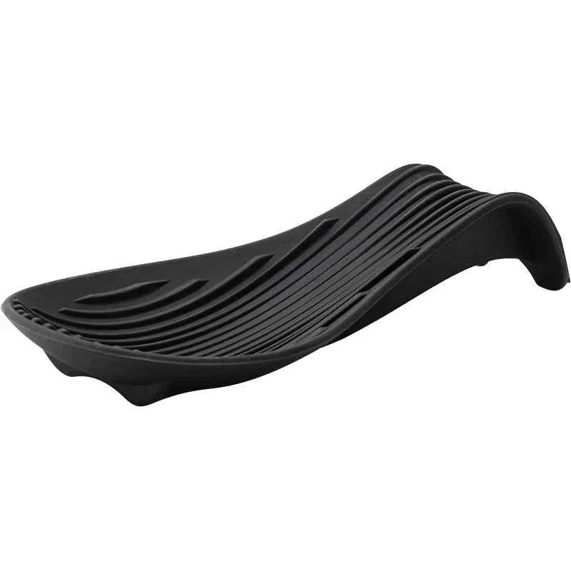 Silicone Kitchenware Tray, Kitchen Spatula, Soup Spoon, Silicone Spoon Holder, Household Thick Insulated Silicone Spoon Pad