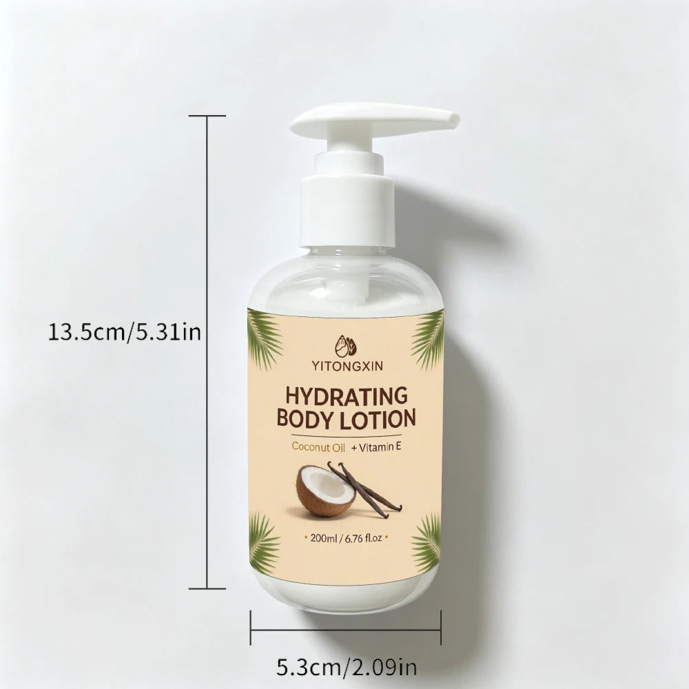 Coconut Body Cream 200 ml – Moisturizing Daily Care