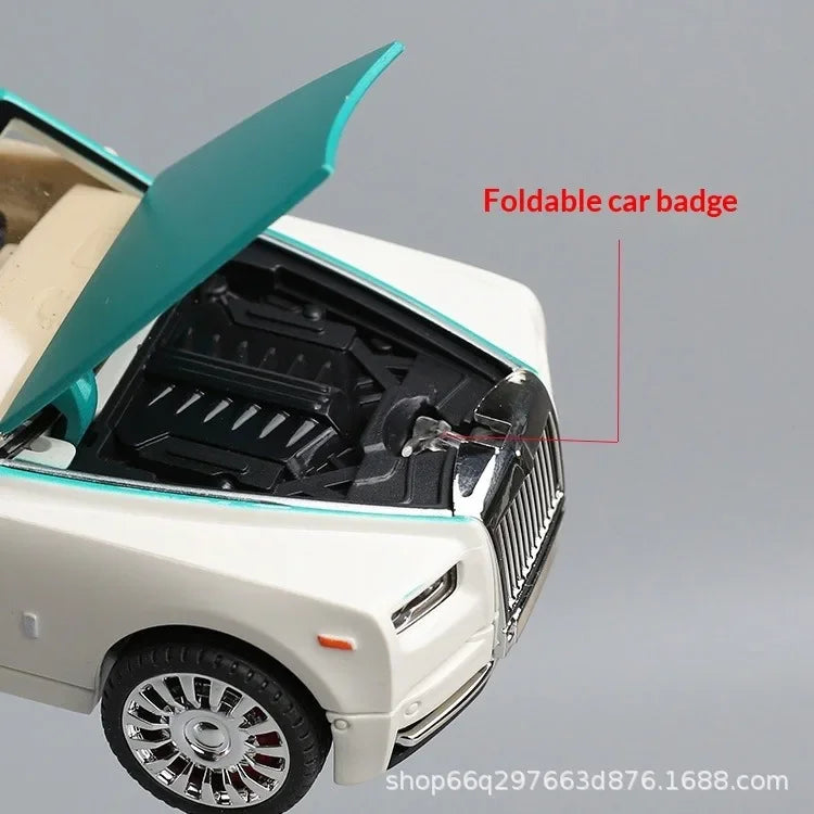 Kids Inertia Car Toy, Simulation Phantom Car Model with Door Opening, Sound & Light Music, Boys Early Educational Vehicle Gift