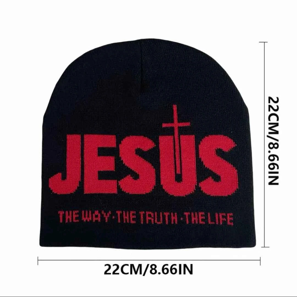 letters knitted hat fall and winter new outdoor travel windproof ear protection multifunctional headset cold cap men and