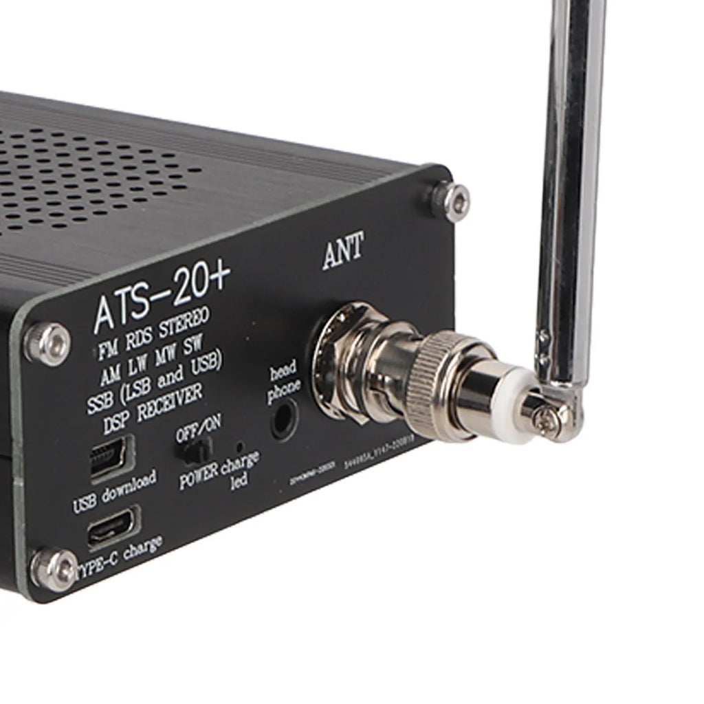 ATS 20+ Radio Receiver High Sensitivity Portable Small World Band Digital Receiver for Outdoor Camping Home
