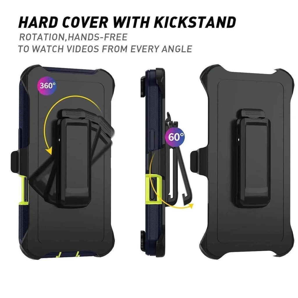 Otter Armor Box Shockproof Defender Phone Case for Iphone 16 11 12 13 14 15 Pro Max XSMAX 7 8 SE2 16E Hard Back Cover with Clip