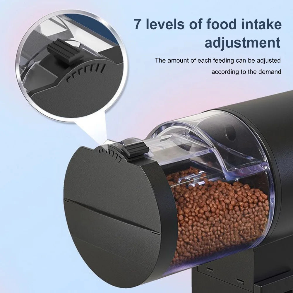 100ml Multifunctional Automatic Fish Feeder for Aquarium Capacity Auto Fish Feeders Auto Fish Food Dispenser for Auto Feeder