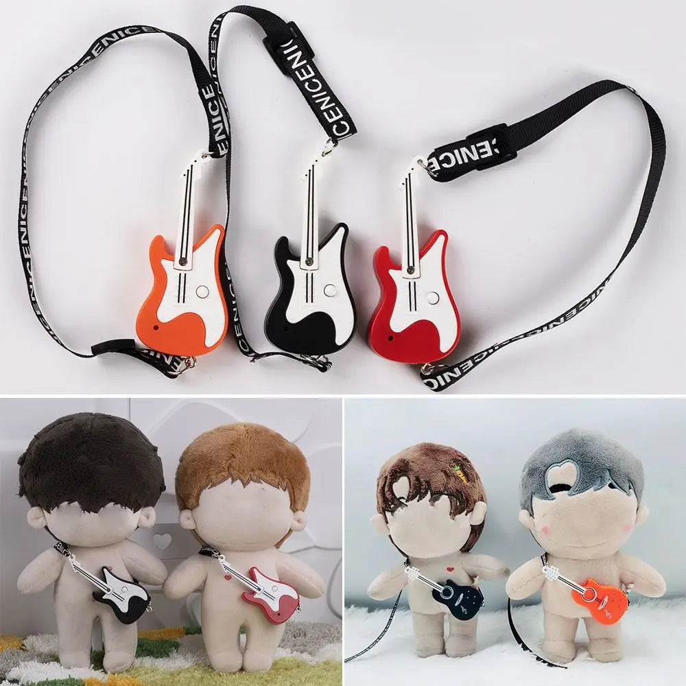15/20cm Doll Musical Instruments Gift Scene Model Multicolor Miniature Electric Guitar Photo Props Accessories Mini Guitar Model