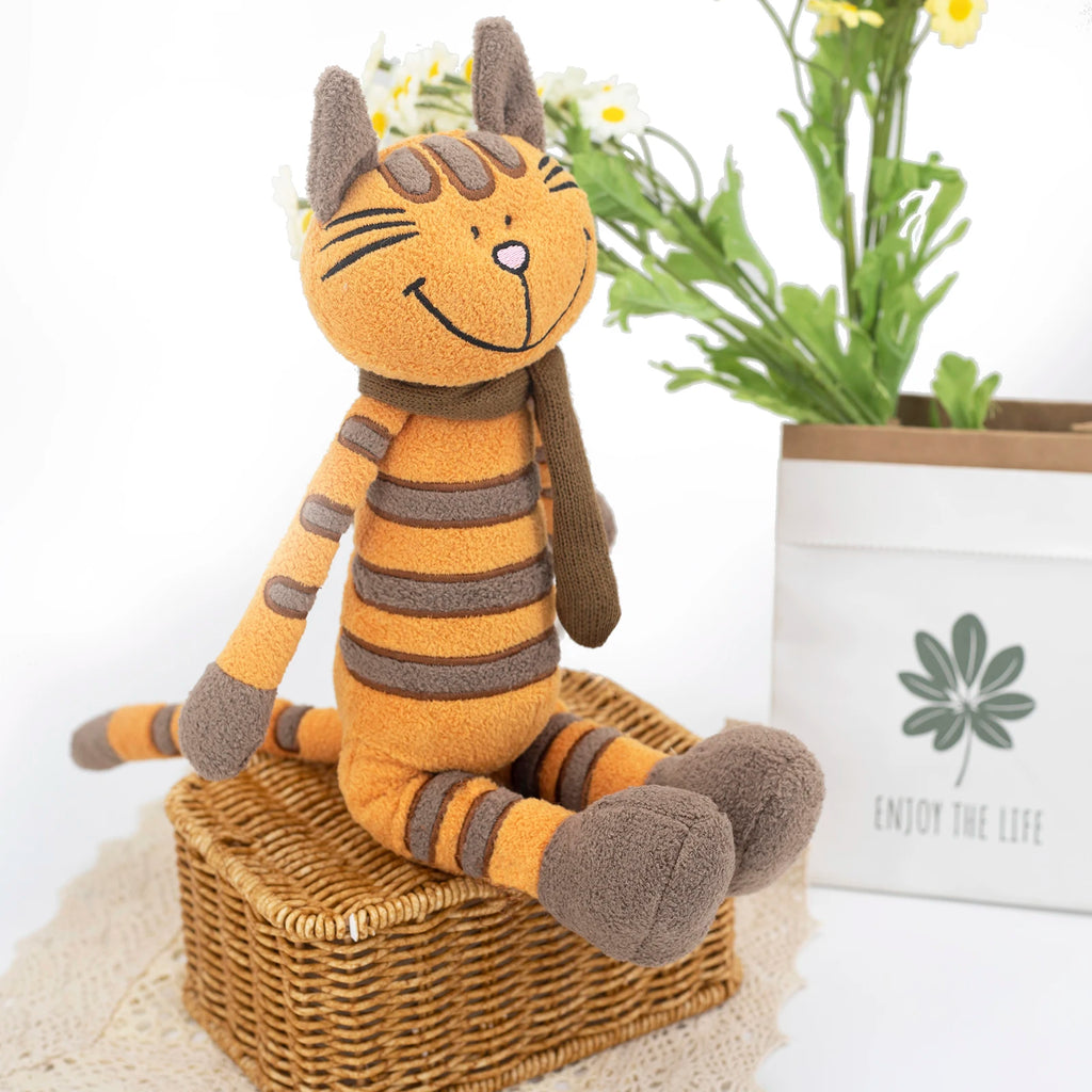 Kawaii Cat Plush Toy Small Soft Simulation Kids Stuffed Animal Toys For Children Cute Photo Props Girls Birthday Gift