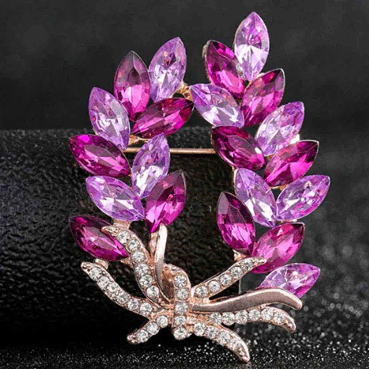 1PC Women's Fashion Trendy Charm Brooch Jewelry Chest Flower Accessories Suitable for Date, Party, Festival Gifts-2813