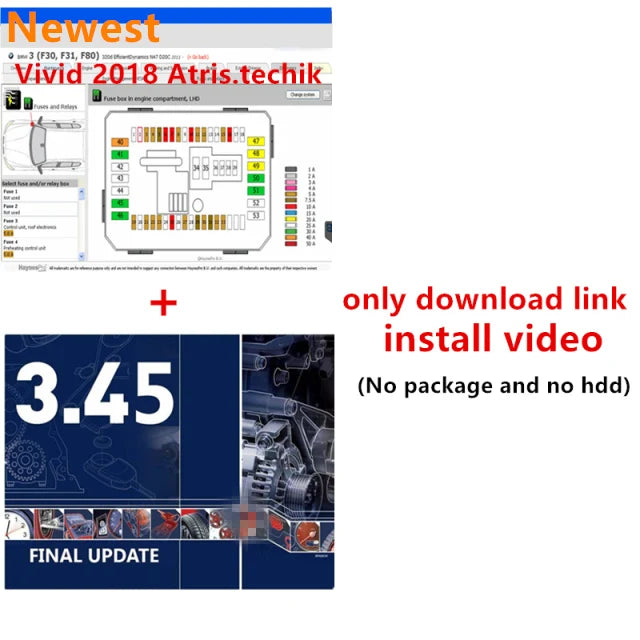 2023 Hot Newest Version Autodata 3.45 Auto Repair Software Auto-Data 3.45 Car Software Information Auto Data Install Video Guide