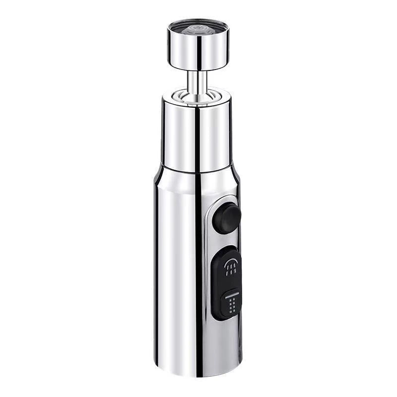 Kitchen Faucet Extender Boosting Splash Prevention 360° Rotable Faucet Three Modes Water Saver Home Extended Shower Spray Filter