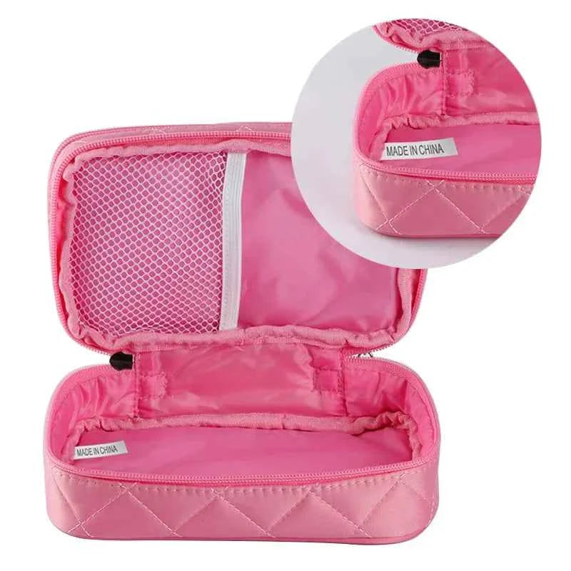 Women's cosmetic bag Double layer Waterproof makeup bag travel essentials organizer large capacity Multifunction toiletry bag