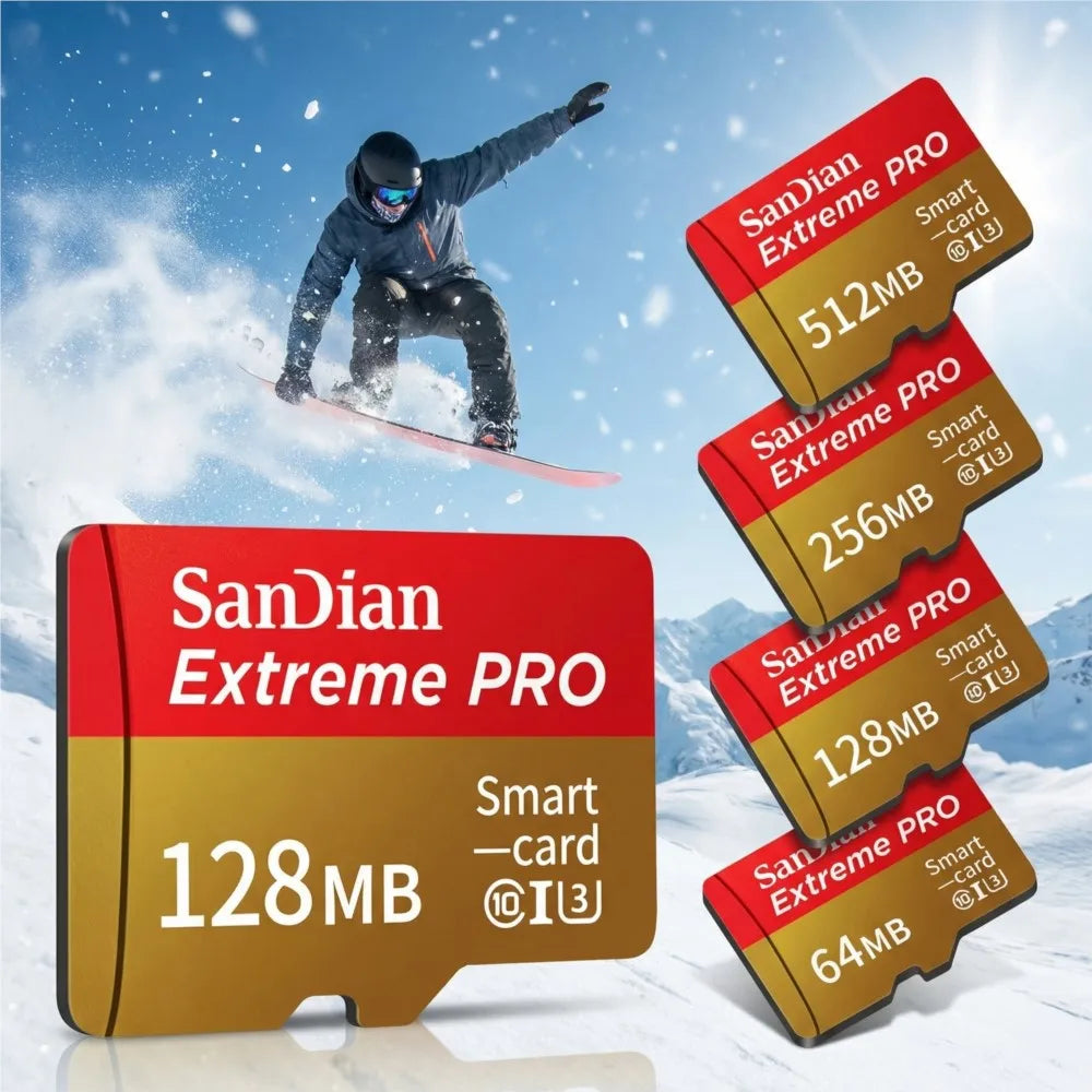 64MB 128MB 256MB 512MB Memory Card High Speed Full HD Video Mini SD Card Newest Micro Card for Phone/Dash Cam/Security Camera