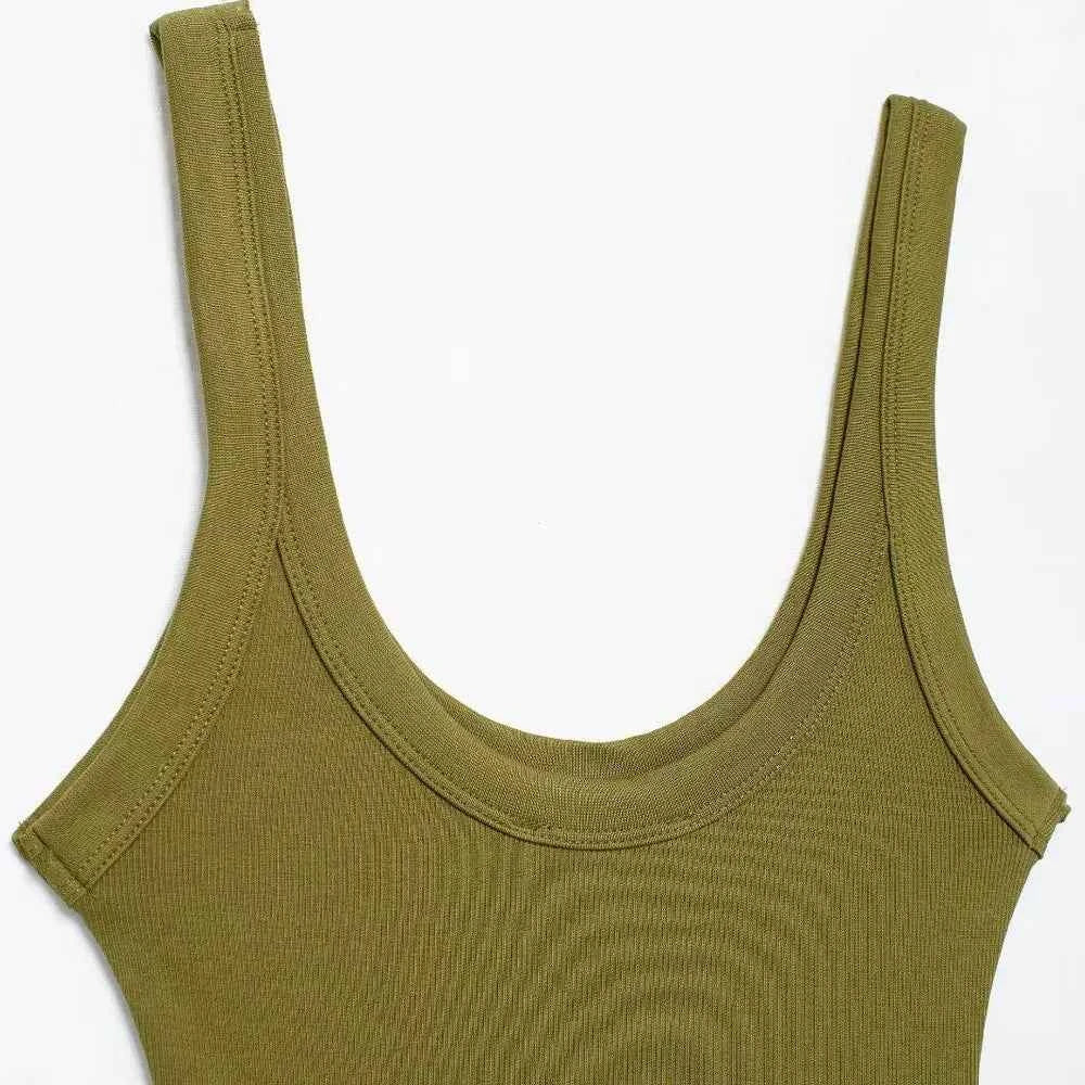 Skinny Ribbed Bodysuits for Women, O Neck, Straps, Snap-Button, Female Playsuits, Sexy Fashion
