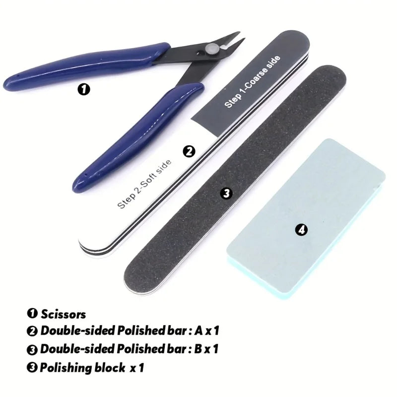 Model Basic Tools  Craft DIY Model Car Hobby Building Repairing Assembly Tool Beginner Handmade Scissors Tweezers