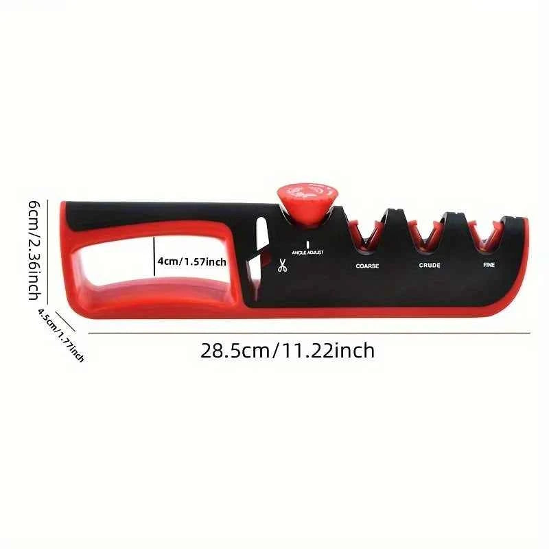 Kitchen Knife Sharpener Adjustable Angle Scissors Knives Sharpening Grinding Machine Whetstone Professional Sharpener Tool