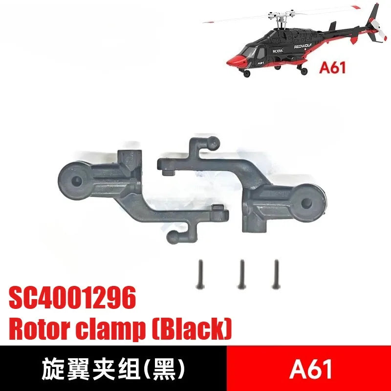 RC ERA A61 RC Helicopter Simulation Original Spare Parts Complete Set Chassis Main Frame Remote Control Blade Receiver Motor