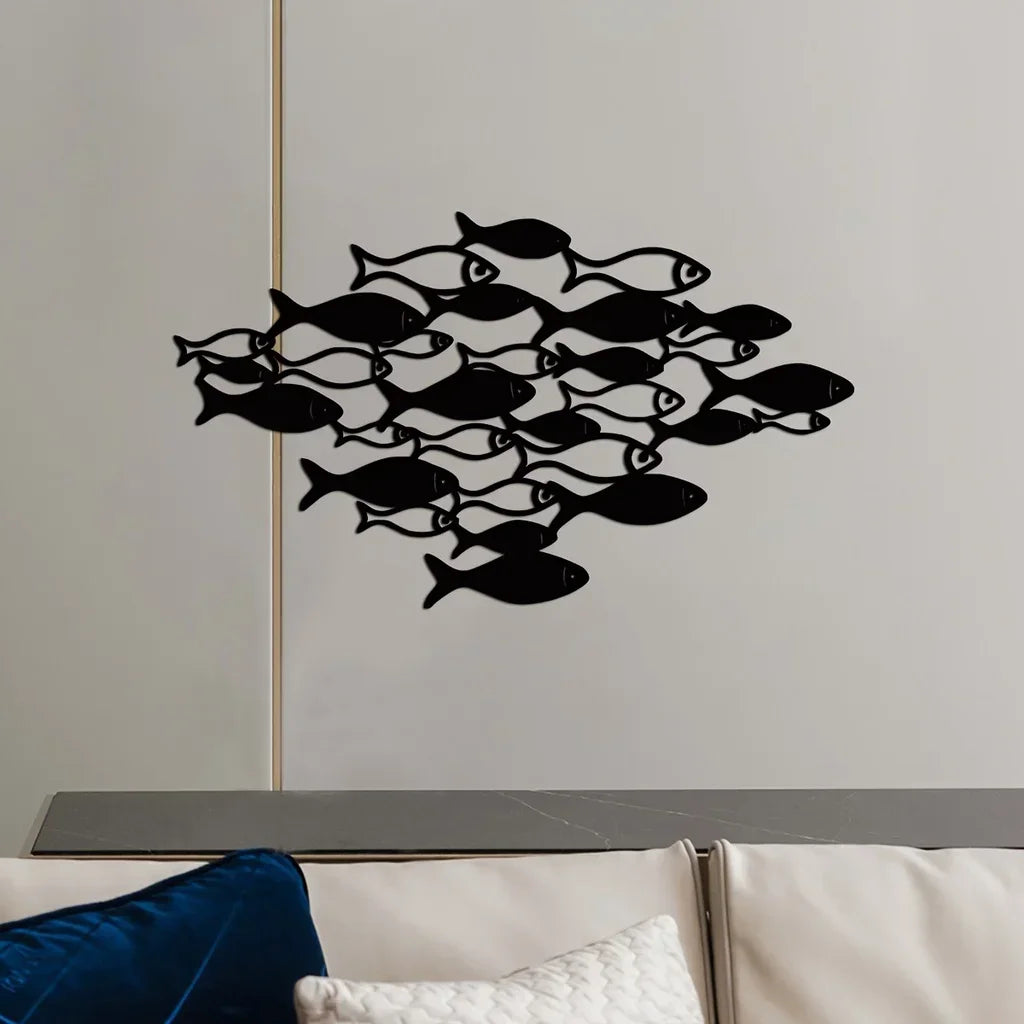 1pc Indoor Livingroom Black Classic Room Decor for Bar Decor, Ocean Theme Decor Wall Art Decorations, for Kitchen Bathroom