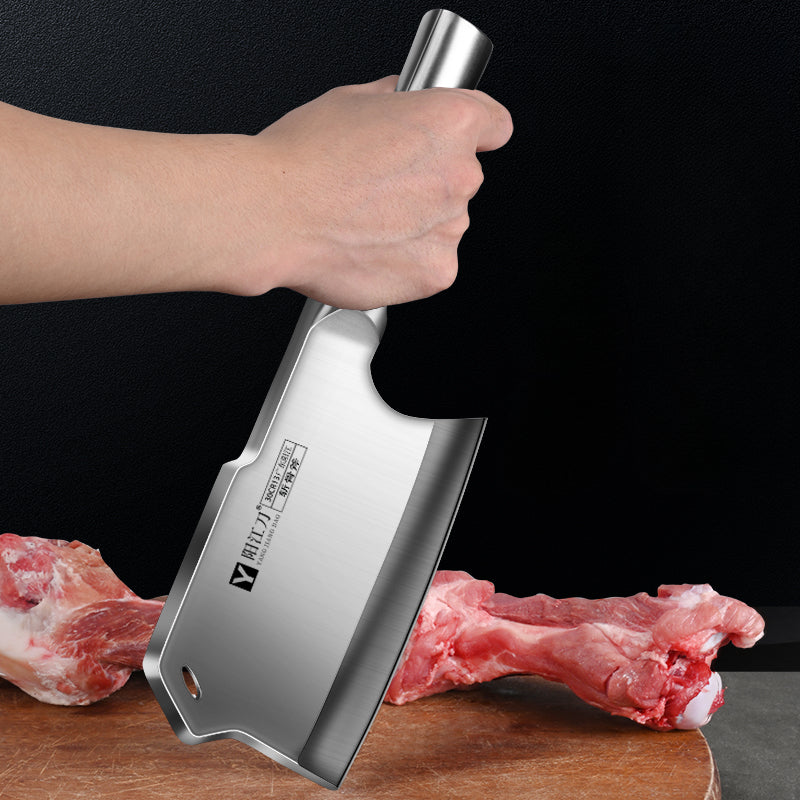 XTL Kitchen bone chopping knife, bone chopping knife, stainless steel cutting tool, thickened and weighted