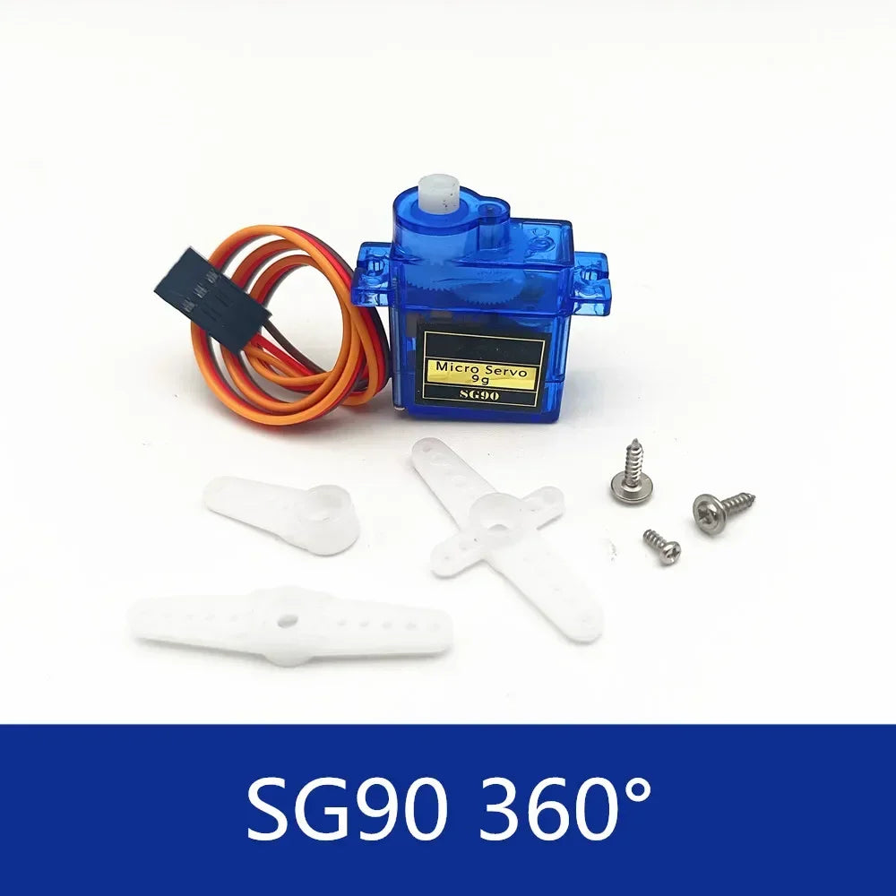 Servo Metal Gear for Model Helicopter Boat For Arduino DIY Toy Airplane Fixed Wing Helicopter 90 180 360 SG90 MG90S MG995 MG996R