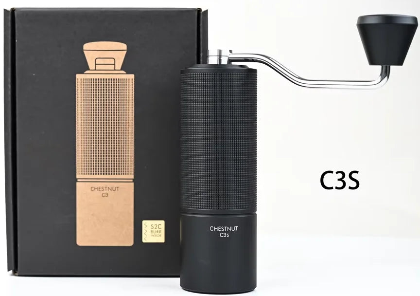 TIMEMORE Chestnut C3S / C3ESP Manual Coffee Grinder Upgrade All-metal Body & Anti-slip Design Portable Grinder S2C Burr Inside