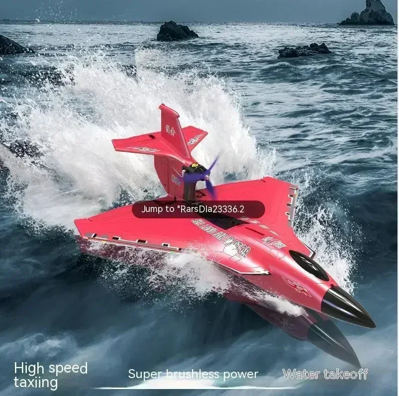New H650 Raptor Water Land Air Fixed Wing Foam Waterproof Aircraft Brushless Motor Radio-controlled Aircraft Electric Aircraft