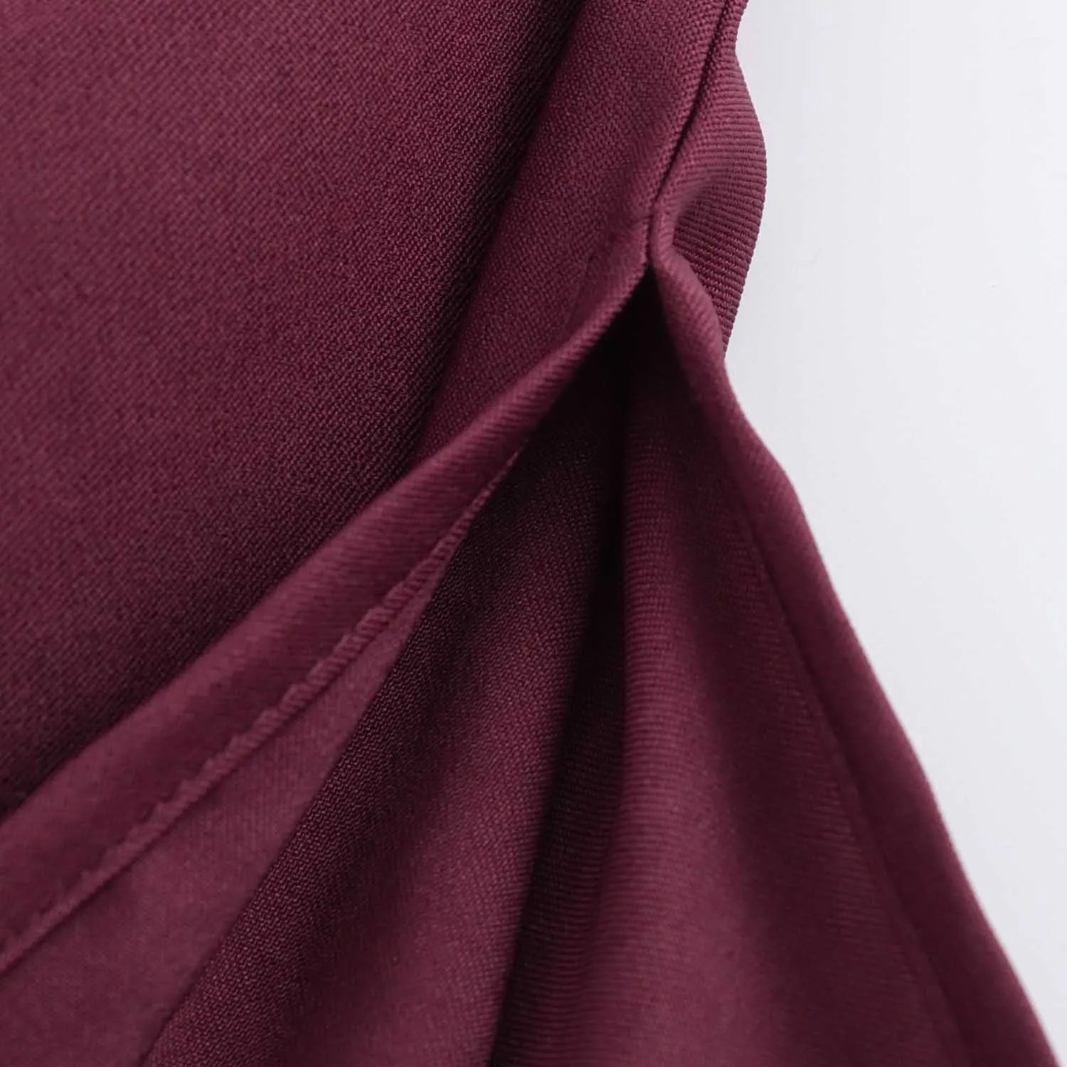 Fashion Shoulderless Top European American Style Simple Pleated Decorative New Top