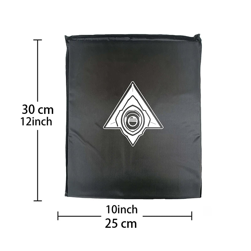 10x12 Inch Level IIIA Soft PE Ballistic Panel, Multi-Layer UHMWPE, Stops 9mm & .44 Magnum, Ships from USA