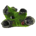 Resin Breeding Hiding Cave Simulation Shrimp Cave House Decorative Props Tree House Shelter Crafts Arts for Aquarium Landscaping