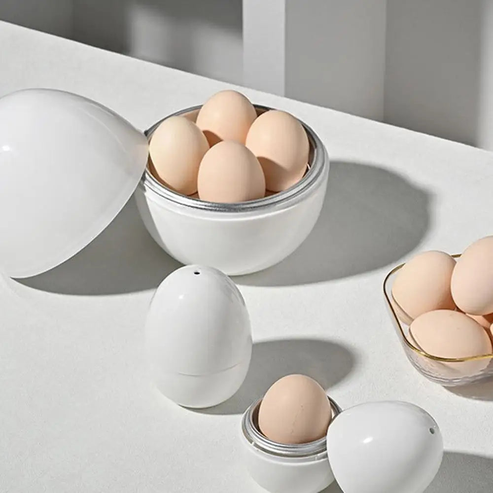 Egg Cooker for Microwave Microwave Egg Cooker Maker Rapid Egg Cooker for Hard Soft Boiled Egg Egg Boiler Kitchen Gadgets