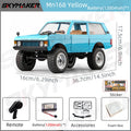 MN Model RC Car Mn168 1/12 Full Scale RTR 2.4G 4WD 280 Motor Proportional Off-Road Remote Control RC Truck Kids Toys Metal Parts
