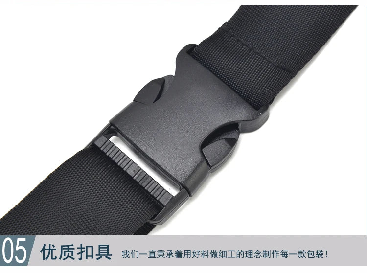 Fashion Casual Men's Tactical Waist Packs Underarm Bag Lightweight Nylon Close-fitting Hidden Vest Bag Functional Men Phone Bag