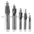 5pcs Countersink End Mill Cutter Slot Drill Bits Tool M3 M4 M5 M6 M8 Drill Milling Bits