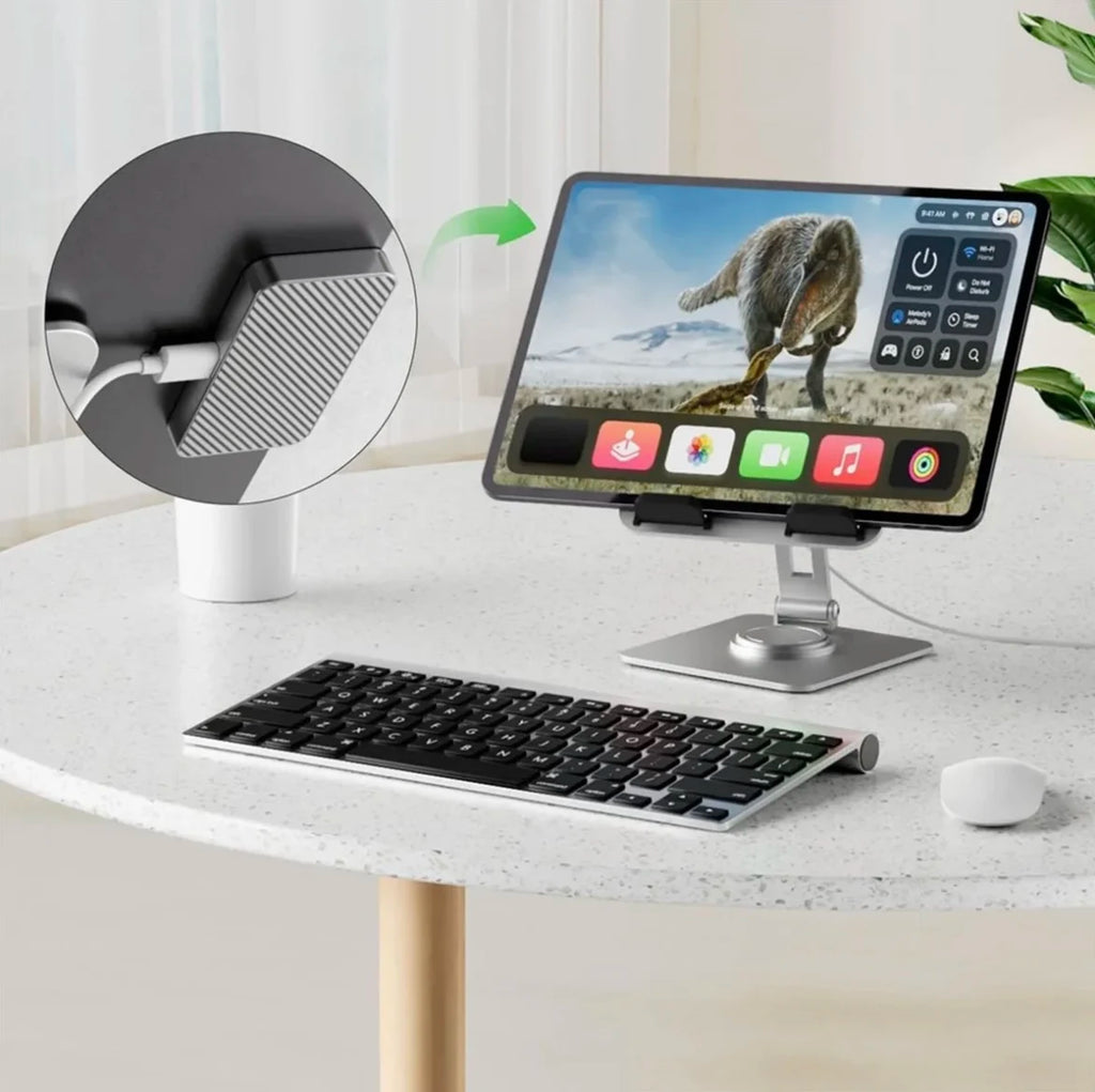 Magnetic Wireless Charger for iPad Pro 11/12/13 inches& iPad Air6/718W Fast Charging Smart Connector Alloy Wireless Charging Pad