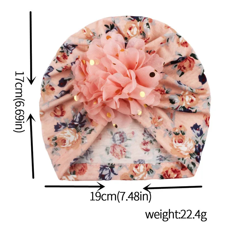 New Baby Hat For Newborn Infant Bows Turban Cap Autumn Winter Soft Baby Girl Bonnet Beanie Headwraps