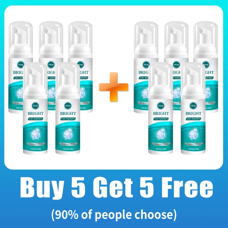 Free shipping,Teeth cleaning care tools, oral foam,Free shipping