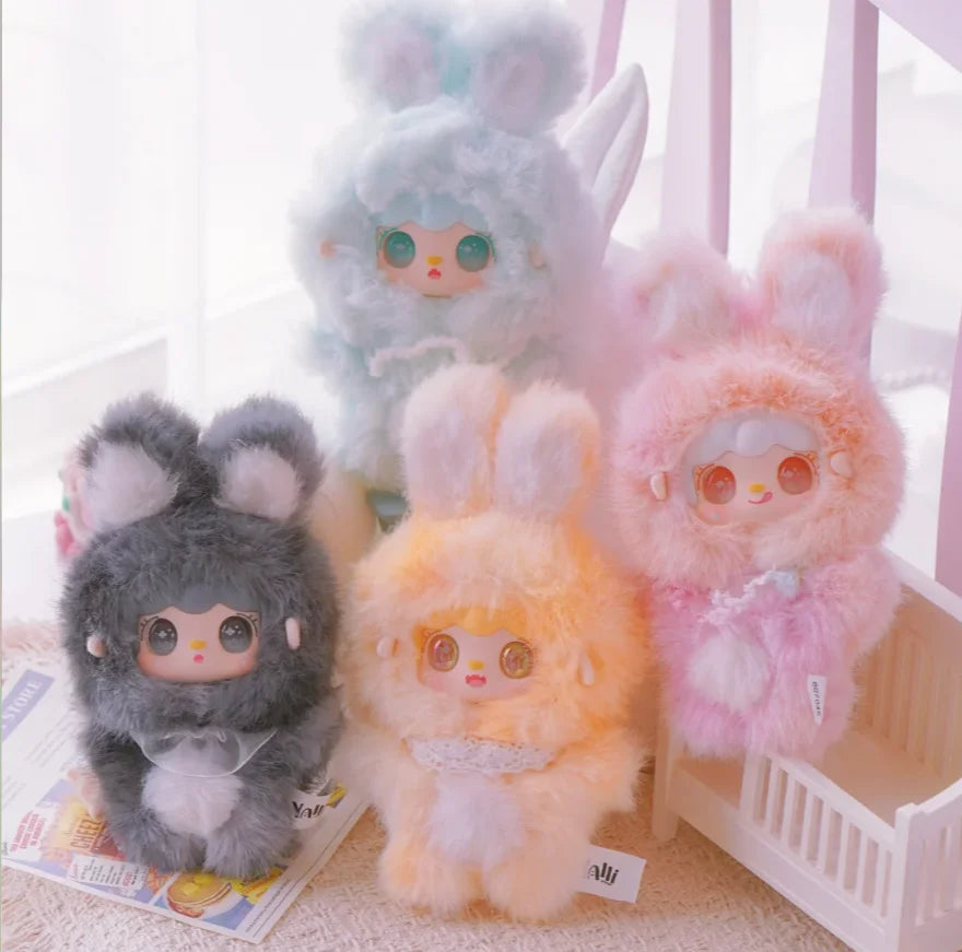 Genuine Yooki Hopping Bunny Series Blind Box Cute Pendant Doll Collection Desktop Ornament Fashion Trend Gift Girl