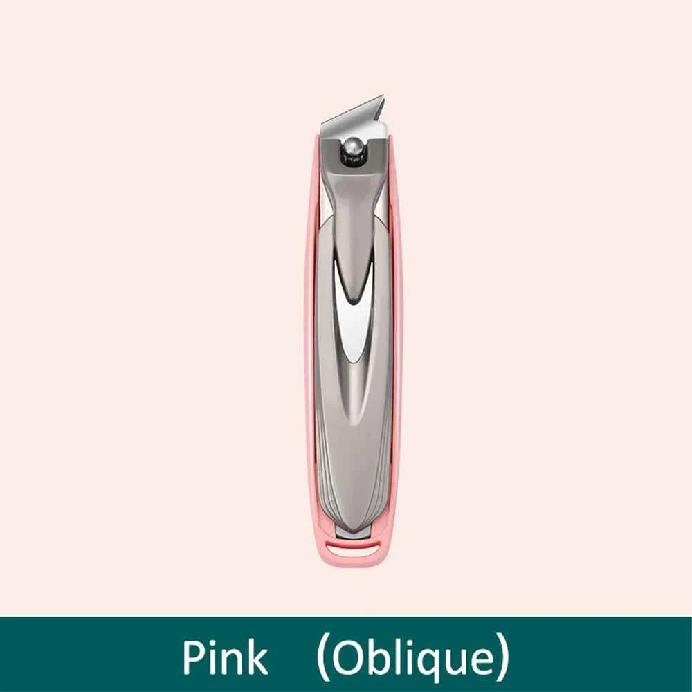 Colorful Nail Clippers Anti-Splash Nail Cutter Detachable Design Fingernail Clippers Stainless Steel Manicure Nail Tool