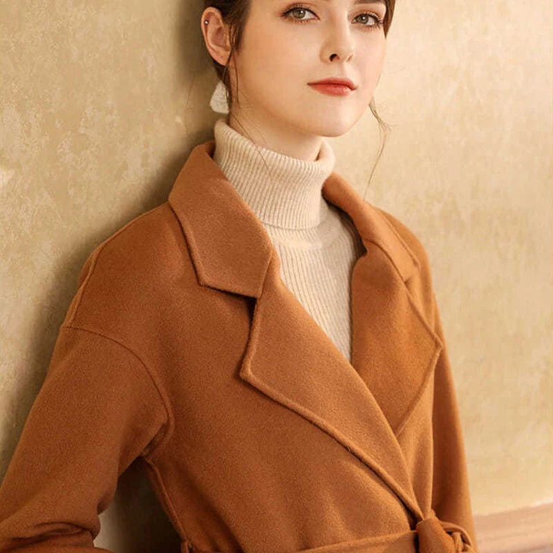 2026 Simple Women Turtleneck Sweater Winter Fashion Pullover Elastic Knit Ladies Jumper Casual Solid Black Female Basic Tops