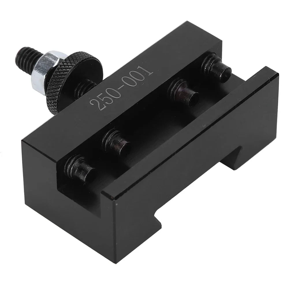 250‑001 Quick Changing Tool Post Quick Changing Tool Post CNC Turning HighCarbon Steel  Lathe Tool Holder Tool Holder