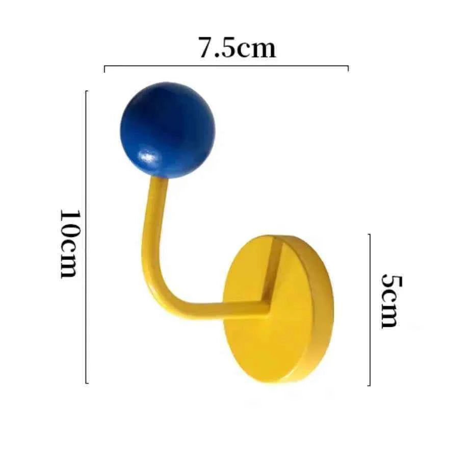 Non perforated magnetic hook for bathroom and kitchen, strong and seamless magnetic suction hook for refrigerator