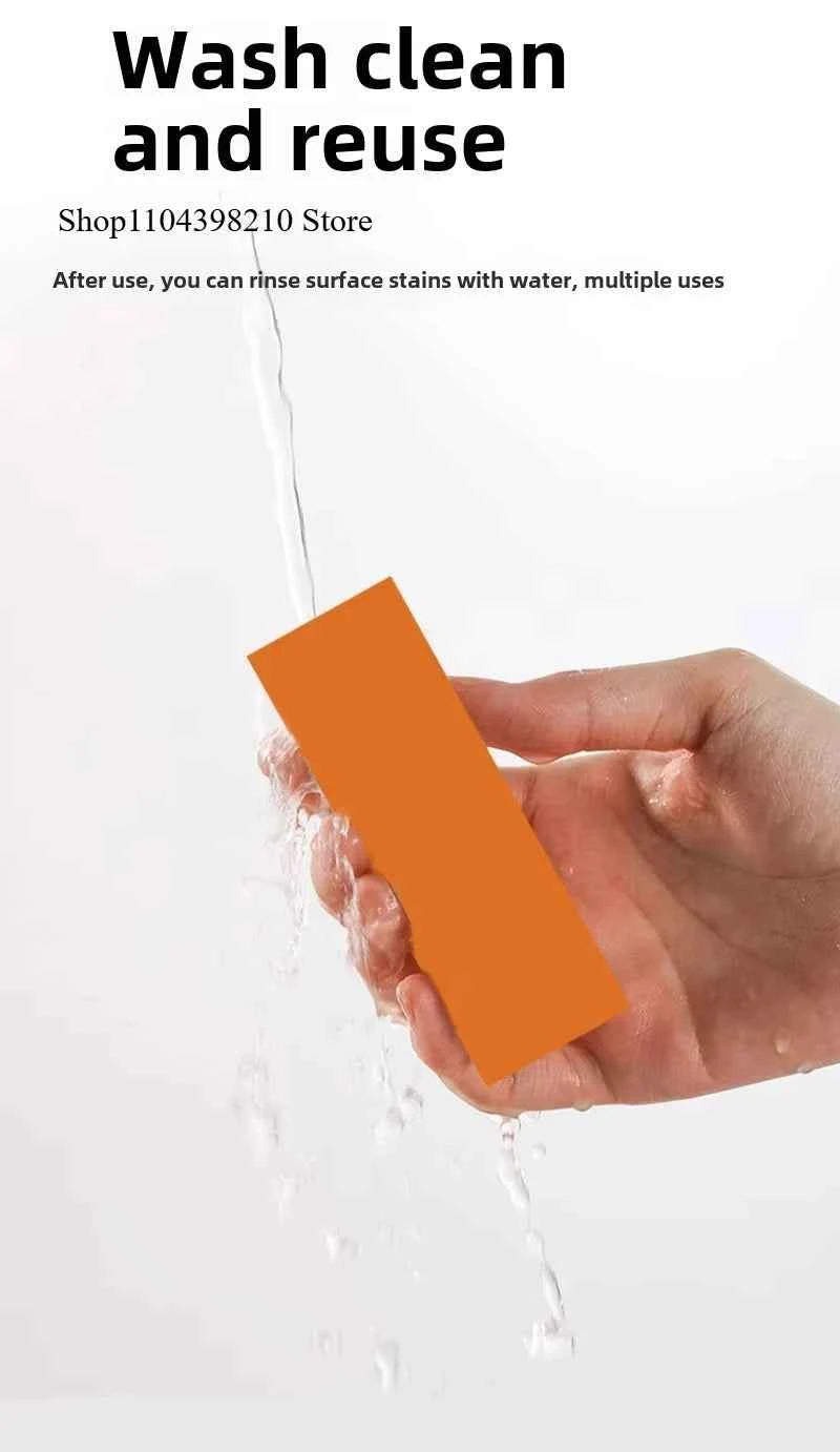 "Efficient Limescale Eraser, Stainless Steel Rust Remover for Kitchen Faucets, Cleaning Rubber for Household Scale Stain Tool"