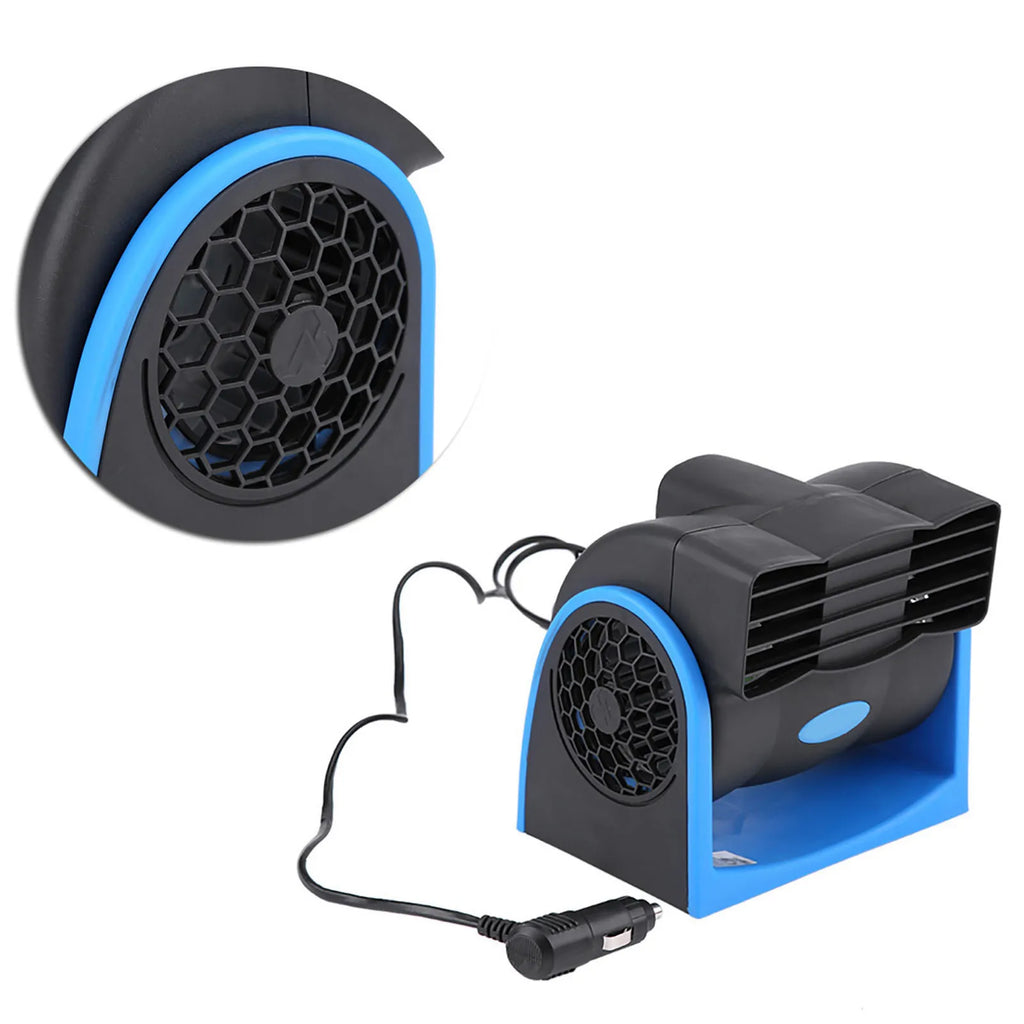 Auto Car Vehicle 12V Electric Fan Mini Adjustable Speed Silent Air Fan Car Air Fan Car Fan Electric Fan Car Silent Air Fan