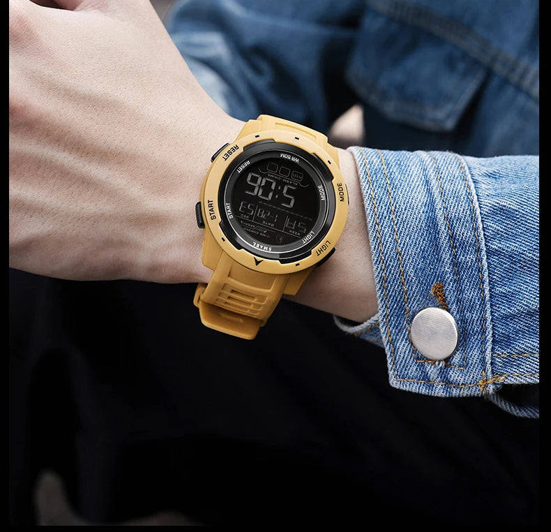 New SMAEL 8105 Watches Camo Strap Military Sport Watch for Men Clock Fashion Digital Wristwatch Waterproof Shockproof Watches