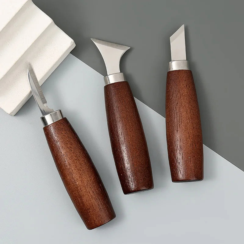 5pcs tools for wood carving Chisel Woodworking Cutter Hand Tool Set Wood Carving Knife DIY Peeling Woodcarving