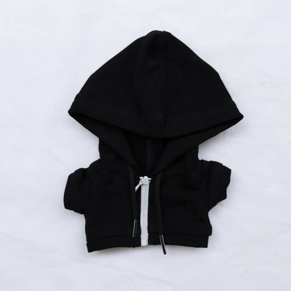 New Multicolor Handmade Hoodies For 10cm Cotton Dolls Fashion Casual Wear Sweatshirt Outfits Cute Dolls Tops Dolls Accessories