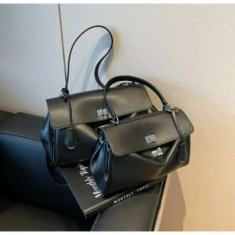Fashion Large Capaci Platinum Bag Casual Crossbody oulder Bag for Women Faionable Underarm Bag Modern Neutral Sle New Style 2026