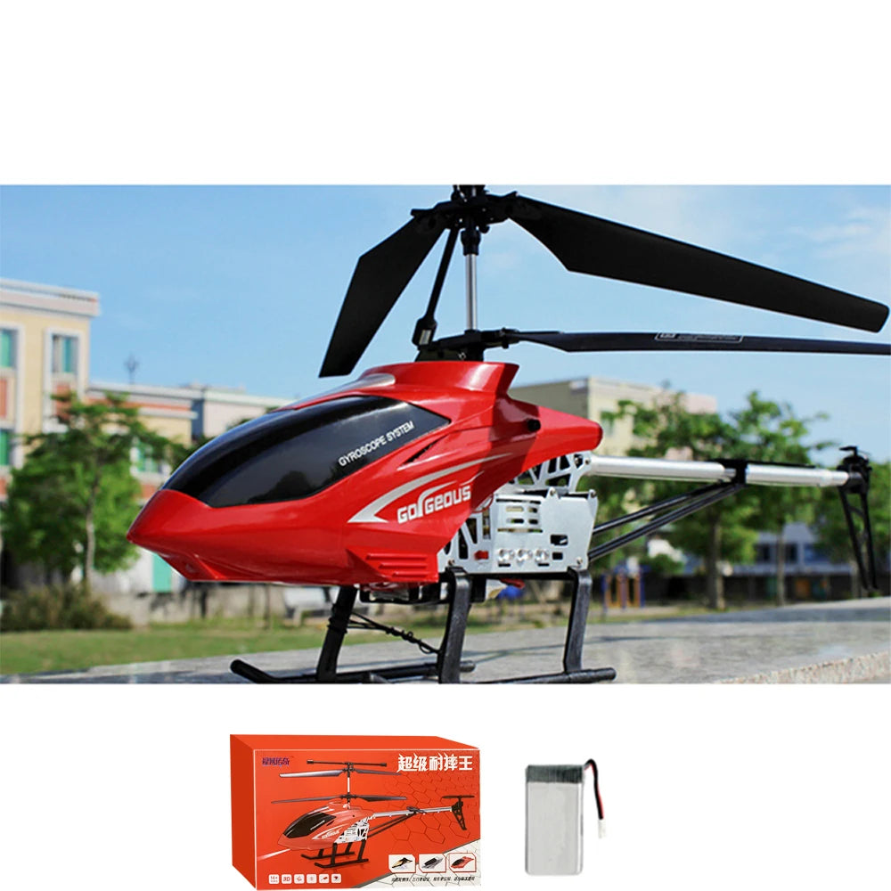 80cm Large Remote-controlled Helicopter Anti-falling RC UAV Durable Charging Model Toy Outdoor Aircraft Children's Birthday Gift