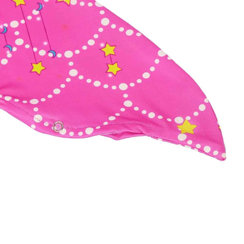 3PCS Mermaid Tails Swimwear Set for Swimming Girls Princess Bathing Suit Sets Kids Mermaid Swimsuit Swimable Costume