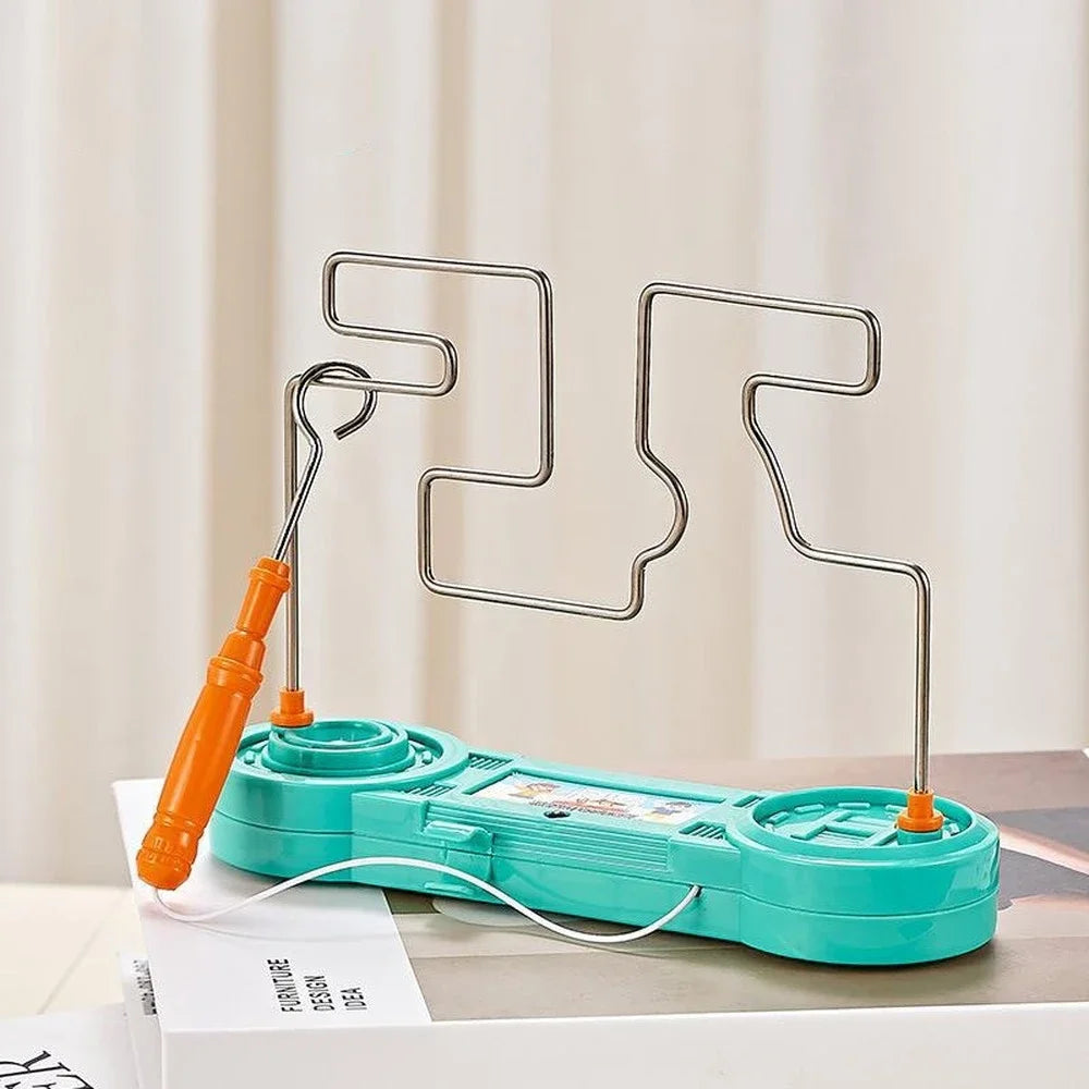 Kids Collision Electric Shock Toy Education Electric Touch Maze Game Party Funny Game Science Experiment Toys for Children Gift