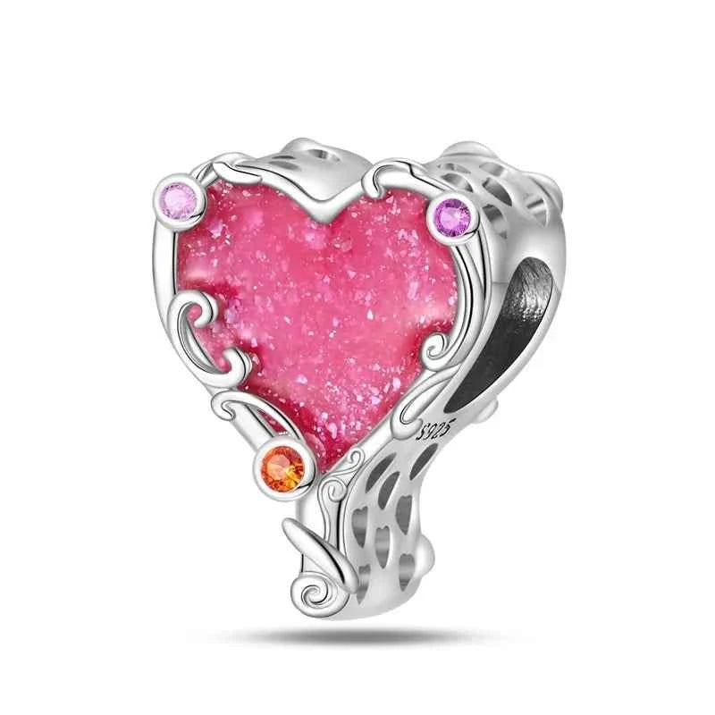 925 Silver Pink Princess Skirt Butterfly High Heels Fashion Bag Charms Beads Fit Pandach 925 Original Bracelets Fine DIY Jewelry