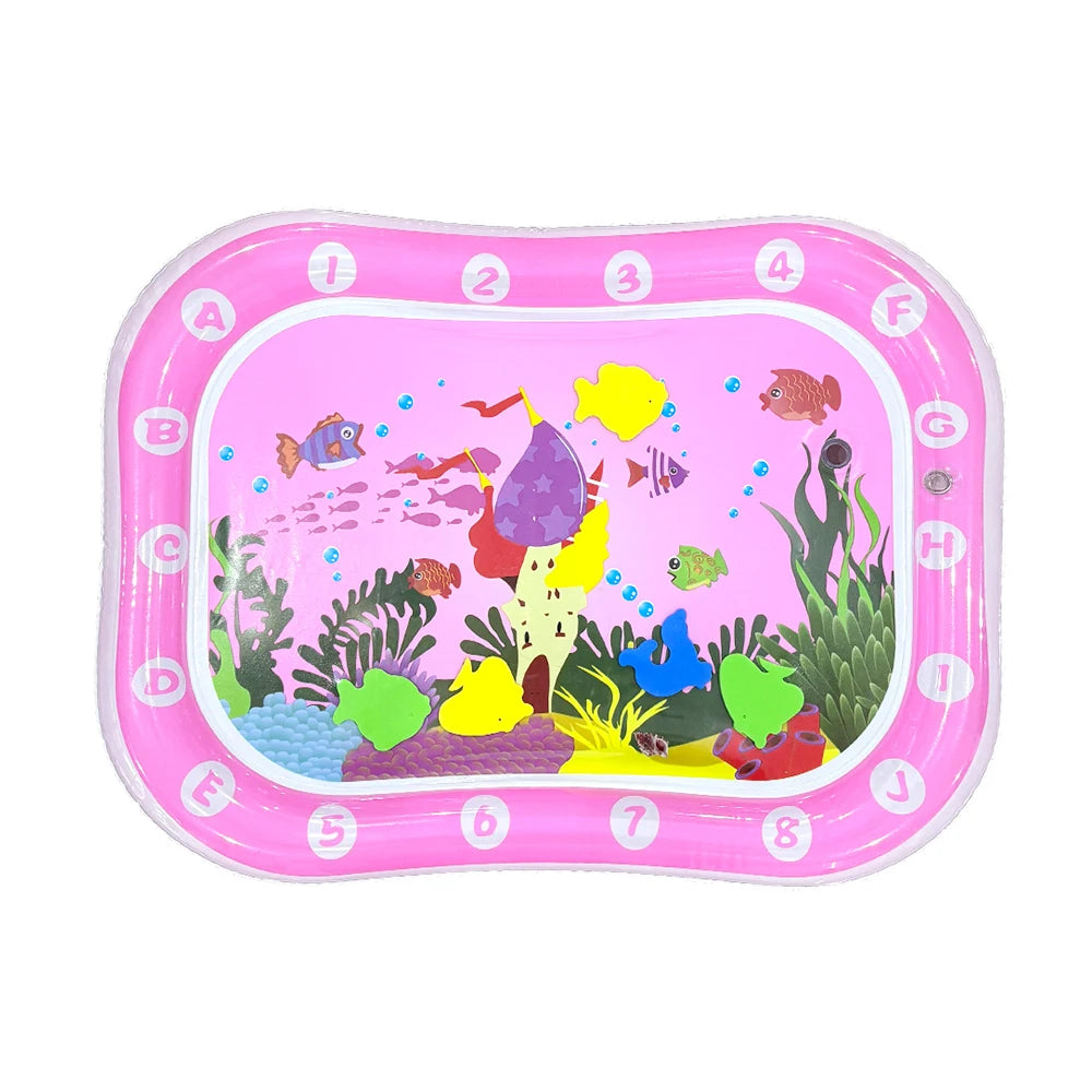 1pc Inflatable PVC Playing Mat Baby Play Water Mat Toddler Pad Kids Early Education Activity Toys Mat Cushion Gift